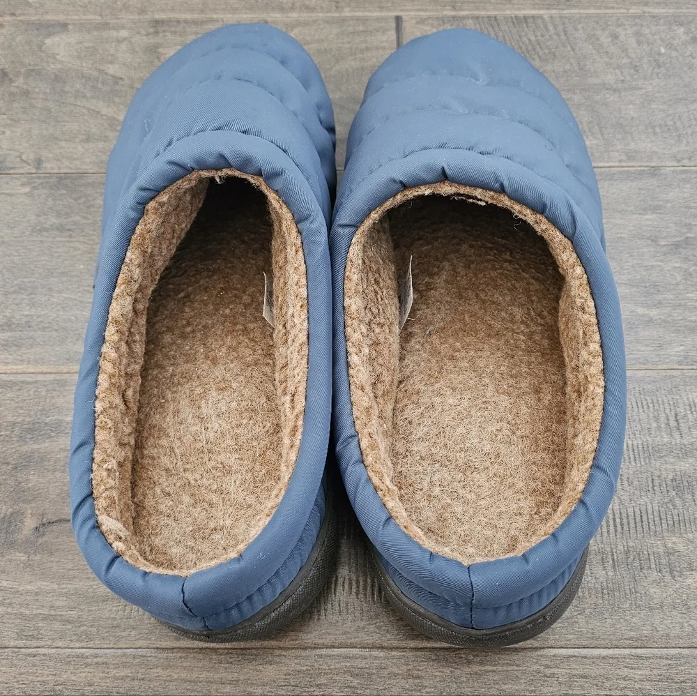 Ariat Blue Quilted Clog Slippers with Comfortable Lining Sz 12